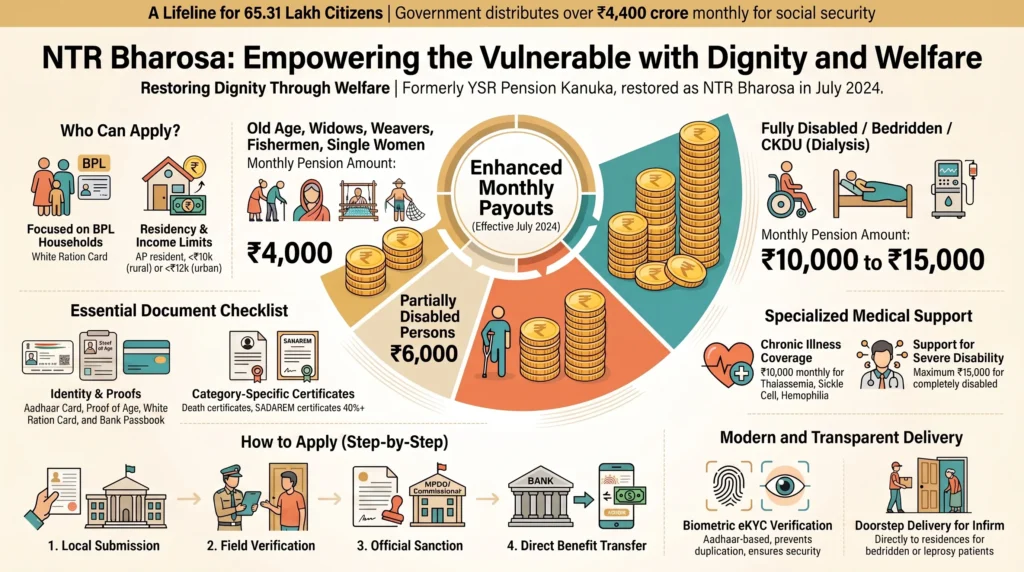 NTR Bharosa Pension Scheme