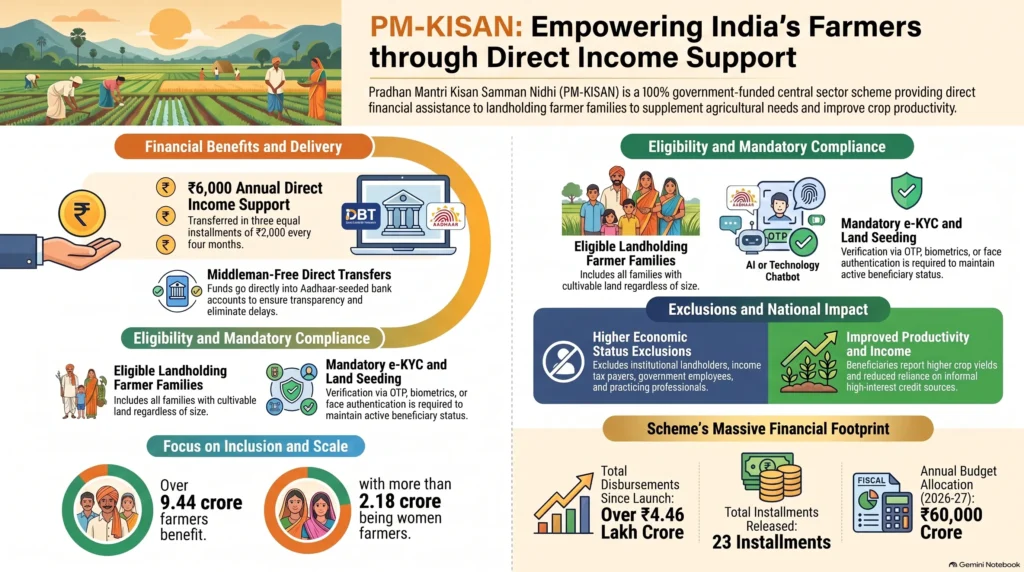 pradhan mantri kisan samman nidhi